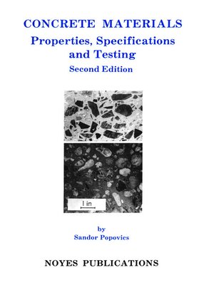 cover image of Concrete Materials